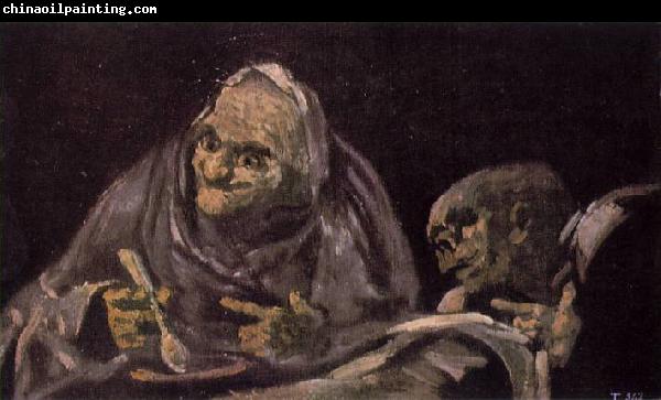 Francisco de Goya Two Women Eating