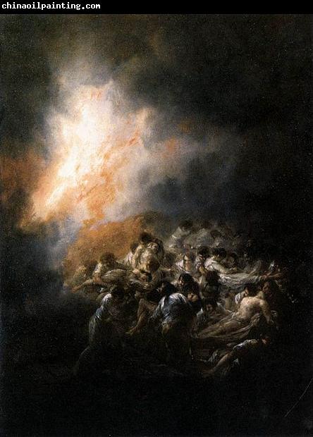 Francisco de Goya Fire at Night