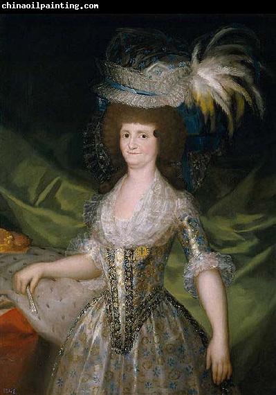 Francisco de Goya Queen of Spain Maria Louisa, nee Bourbon-Parma.