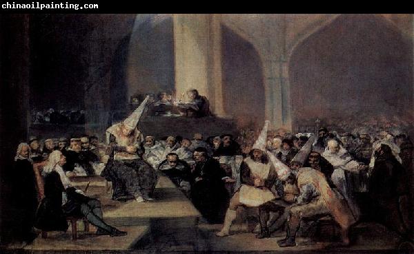 Francisco de Goya Tribunal der Inquisition