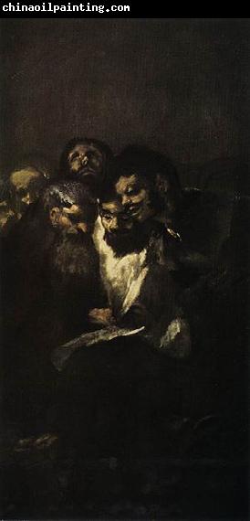 Francisco de Goya Reading