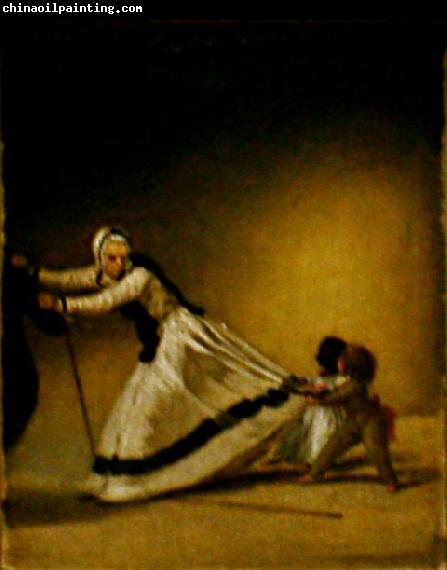 Francisco de Goya Scene from the palace of the Duchess of Alba