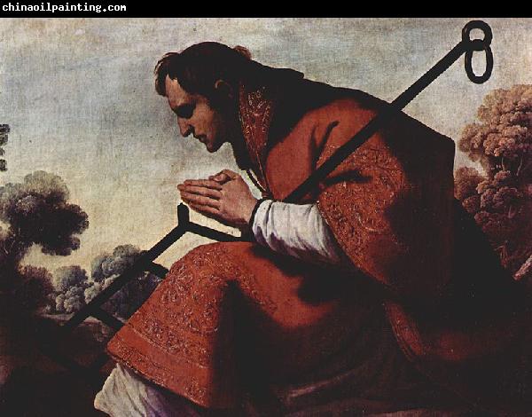 Francisco de Zurbaran Hochaltar des Kartauserkloster Nuestra Senora de la Defension in Jerez de la Frontera, Szene: Hl. Lorenzo