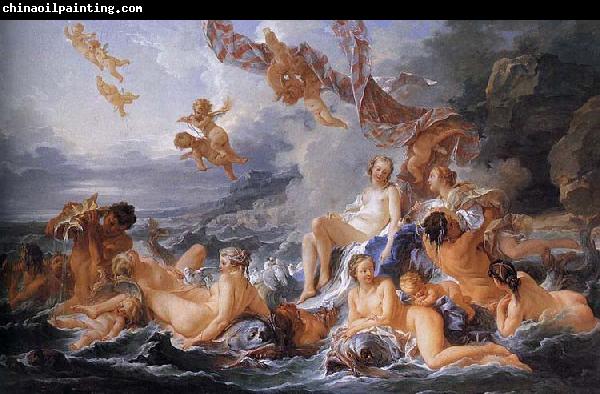 Francois Boucher The Triumph of Venus, also known as The Birth of Venus