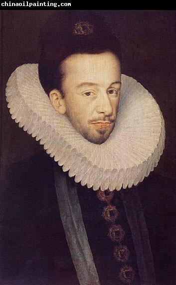 Francois Quesnel Portrait of Henri Valois.