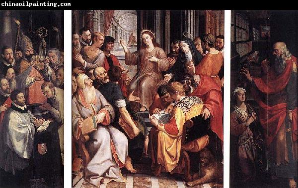 Frans Francken II Jesus among the Doctors