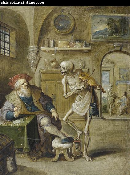 Frans Francken II Der Geigende Tod