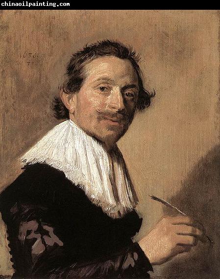 Frans Hals Portrait of Jean de la Chambre.