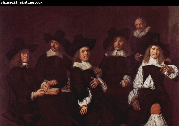 Frans Hals Gruppenportrat der Regenten des Altmannerhospitzes in Haarlem