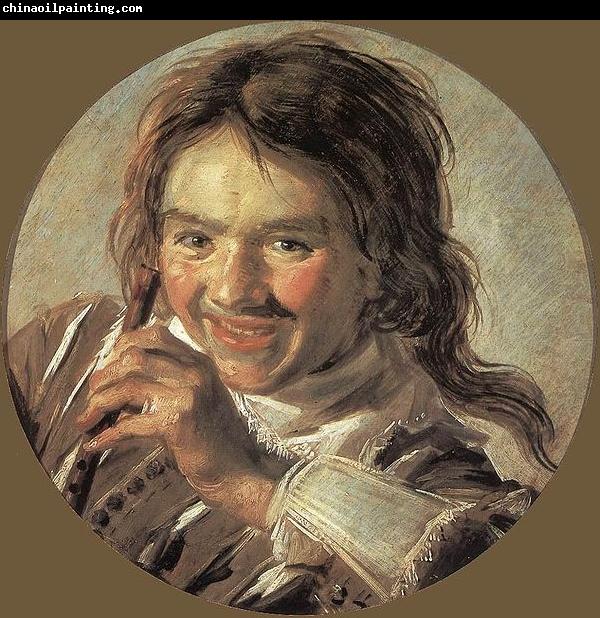 Frans Hals Boy holding a Flute