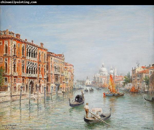 Frans Wilhelm Odelmark Canale Grande Venedig