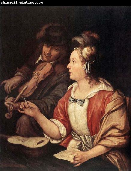 Frans van Mieris The Music Lesson