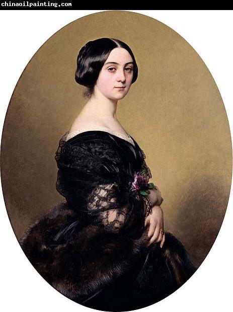 Franz Xaver Winterhalter Baronne Henri Hottinguer, nee Caroline Delessert