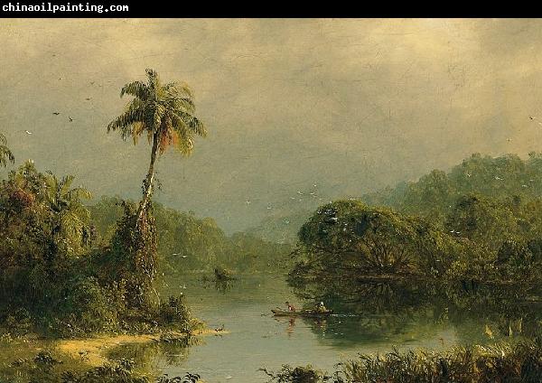 Frederic Edwin Church Tropical Landscape