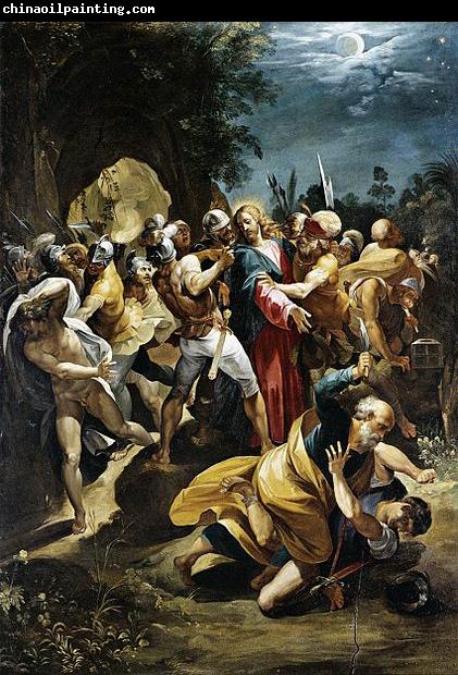 GIuseppe Cesari Called Cavaliere arpino Christ Taken Prisoner