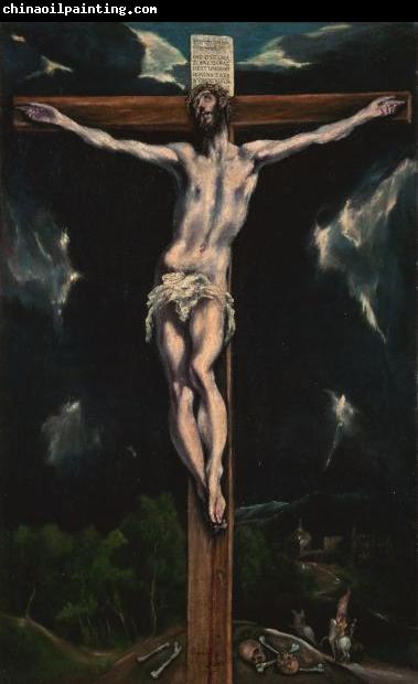 GRECO, El Christ on the Cross