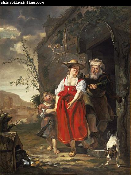 Gabriel Metsu The Dismissal of Hagar