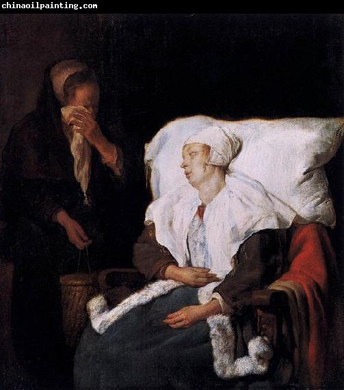 Gabriel Metsu The Sick Girl