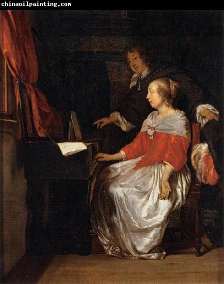 Gabriel Metsu Virginal Player