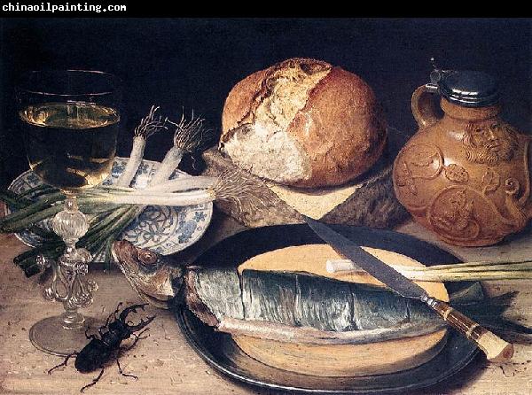 Georg Flegel Still Life with Stag Beetle