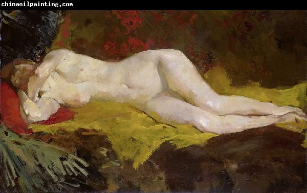 George Hendrik Breitner Reclining nude