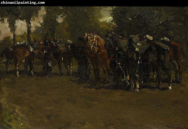 George Hendrik Breitner Cavalry at Rest