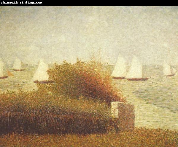 Georges Seurat Die Rede von Grandcamp