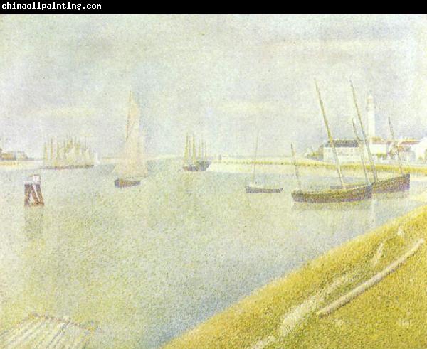 Georges Seurat Der Kanal von Gravelines