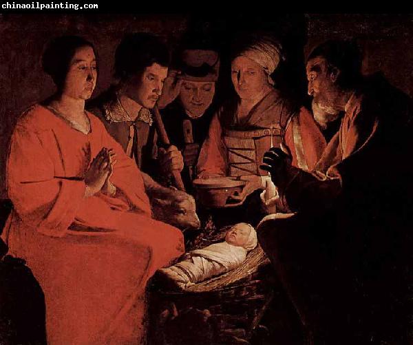 Georges de La Tour The Adoration of the Shepherds