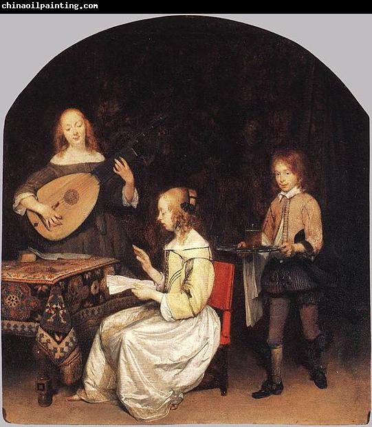 Gerard ter Borch the Younger The Concert