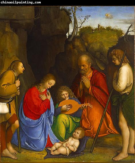 Giovanni Agostino da Lodi Adoration of the Shepherds.