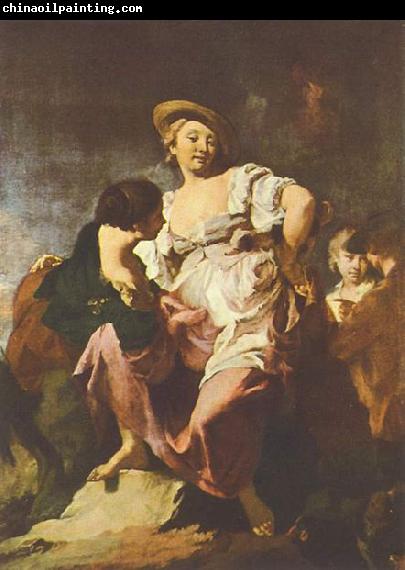 Giovanni Battista Piazzetta Die Wahrsagerin