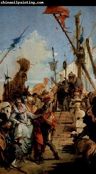 Giovanni Battista Tiepolo Treffen von Marc Antonius und Kleopatra