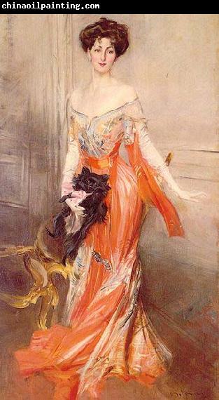 Giovanni Boldini Portrait of Elizabeth Wharton Drexel.