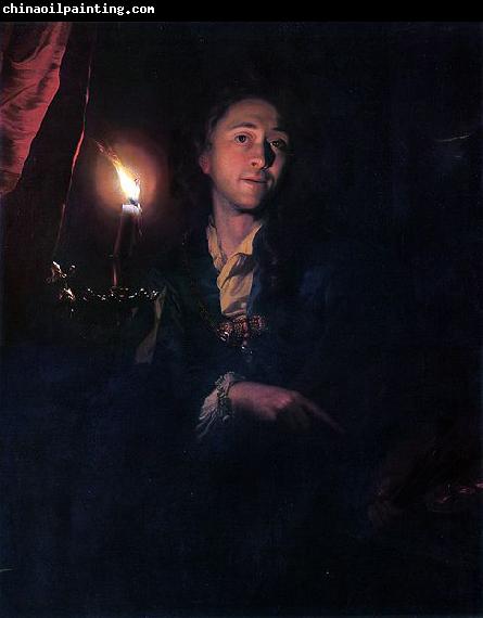 Godfried Schalcken Self-portrait.