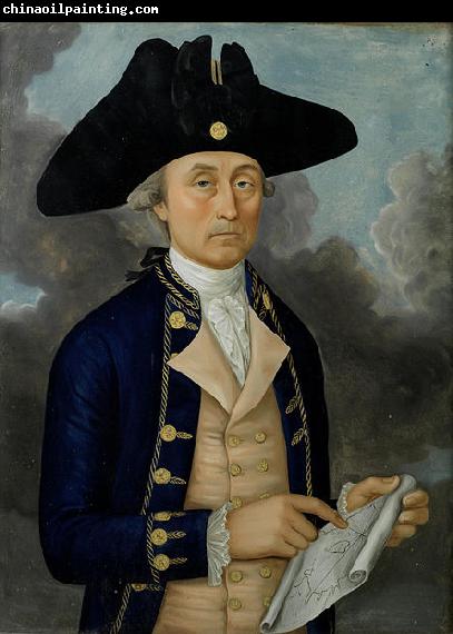 Guan Zuolin of Macao Portrait of Captain Joseph Huddart