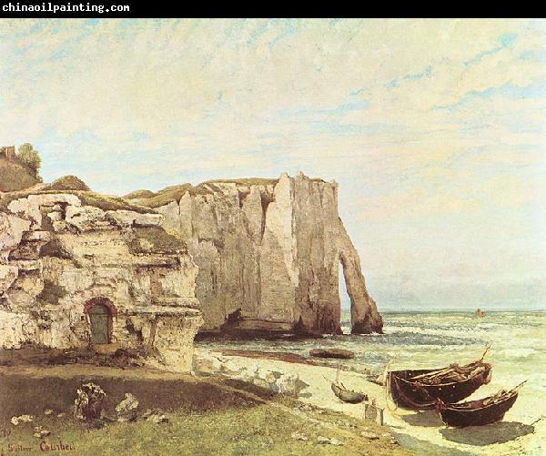 Gustave Courbet Die Kuste von Etretat