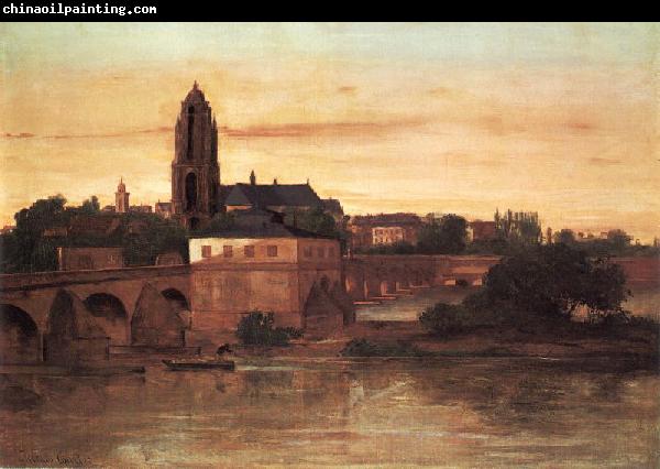 Gustave Courbet View of Frankfurt am Main