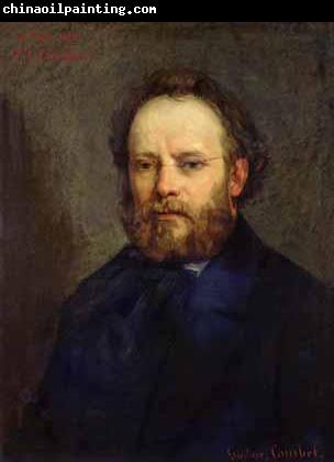 Gustave Courbet Portrait of Pierre Joseph Proudhon