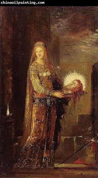 Gustave Moreau Salome Carrying the Head of John the Baptist on a Platter