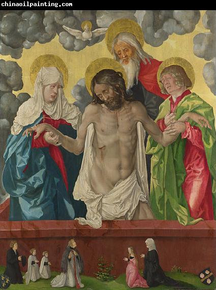 Hans Baldung Grien The Trinity and Mystic Pieta