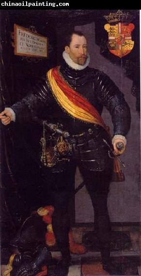 Hans Knieper Portrait of Frederick II of Denmark and Norway