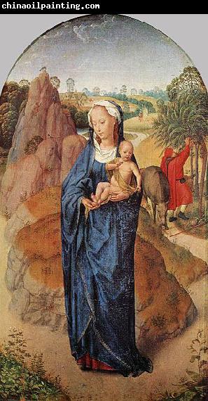 Hans Memling Virgin and Child in a Landscape