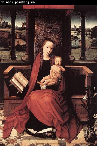 Hans Memling Virgin and Child Enthroned