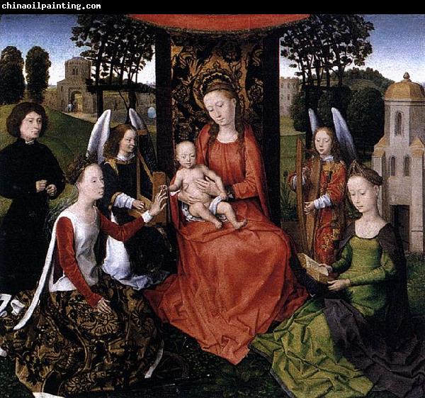 Hans Memling The Mystic Marriage of St Catherine