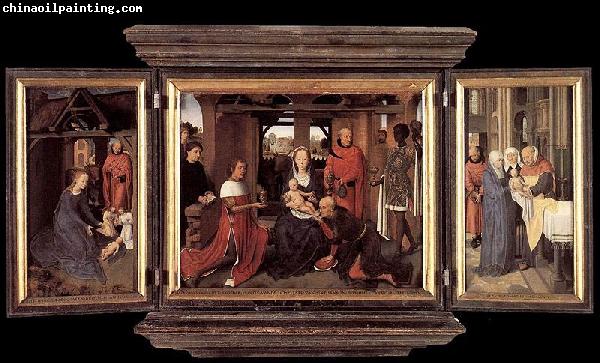 Hans Memling Triptych of Jan Floreins