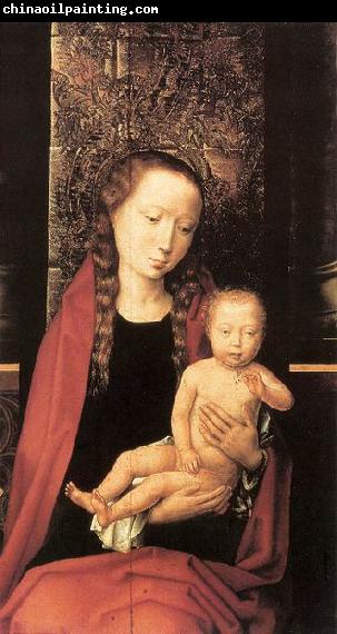 Hans Memling Virgin and Child Enthroned