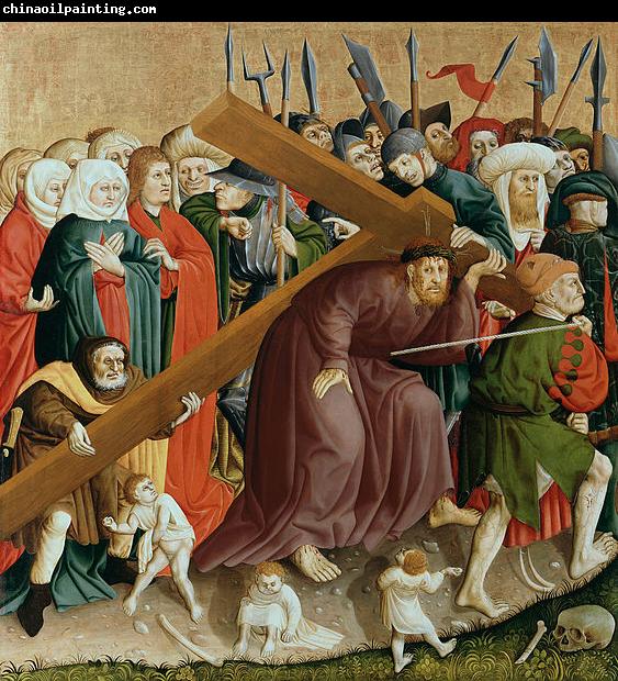 Hans Multscher The Cross of Christ; The Wings of the Wurzach Altar