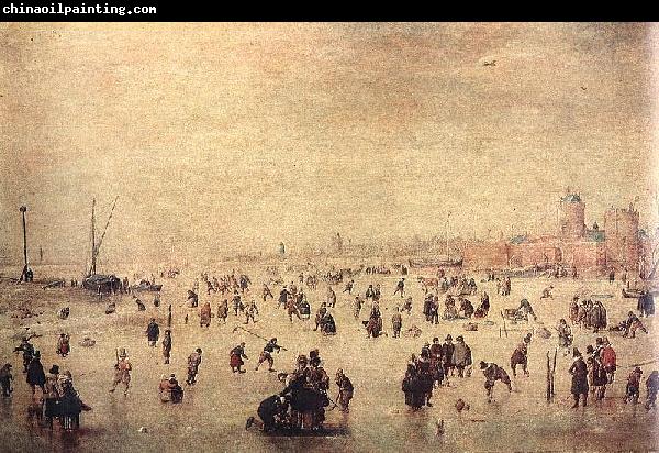 Hendrick Avercamp Skaters