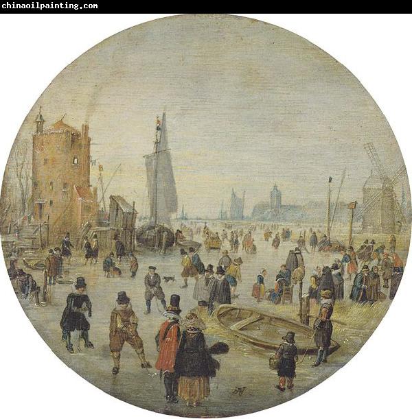 Hendrick Avercamp Winter landscape